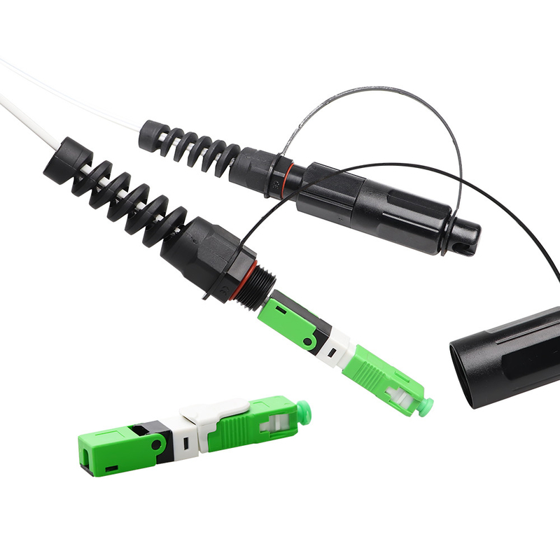IP68 Waterproof Corning Reinforced OptiTap Adapter Corning Fiber Optic